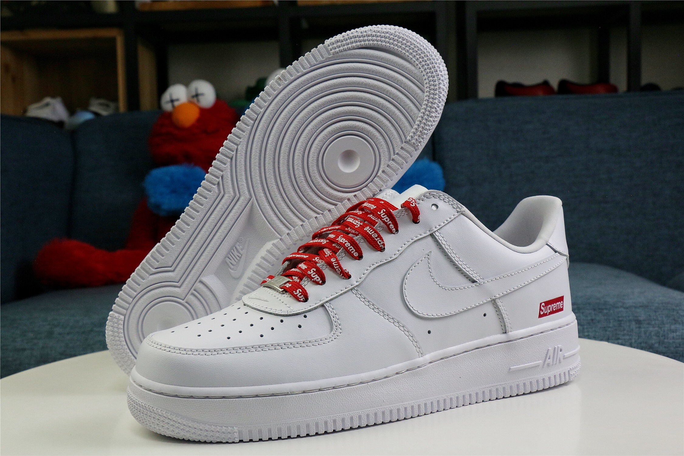 from Supreme X Air Force 1 White