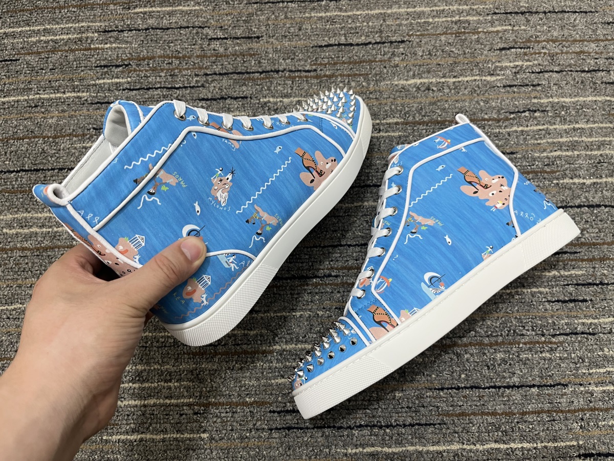 Men Women C*hristian L*ouboutin Top Sneaker