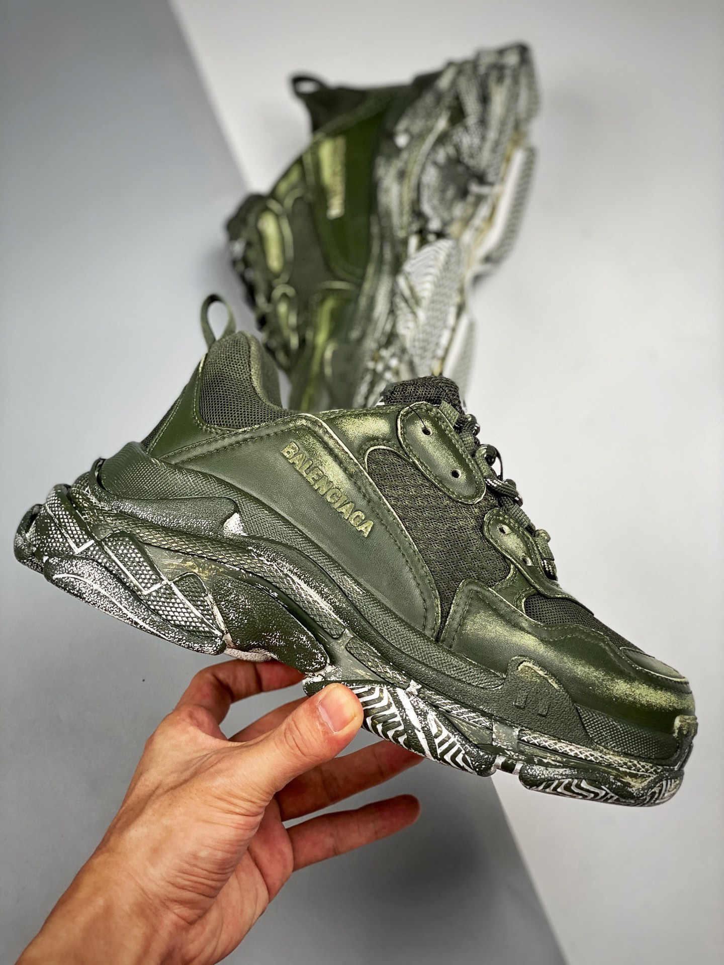 Men Women B*alenciaga Top Sneakers