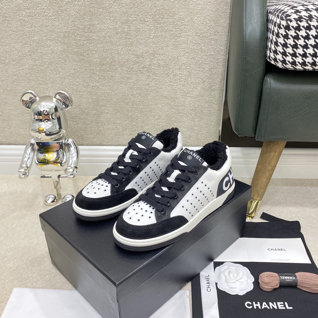 Women C*hanel Top Sneaker