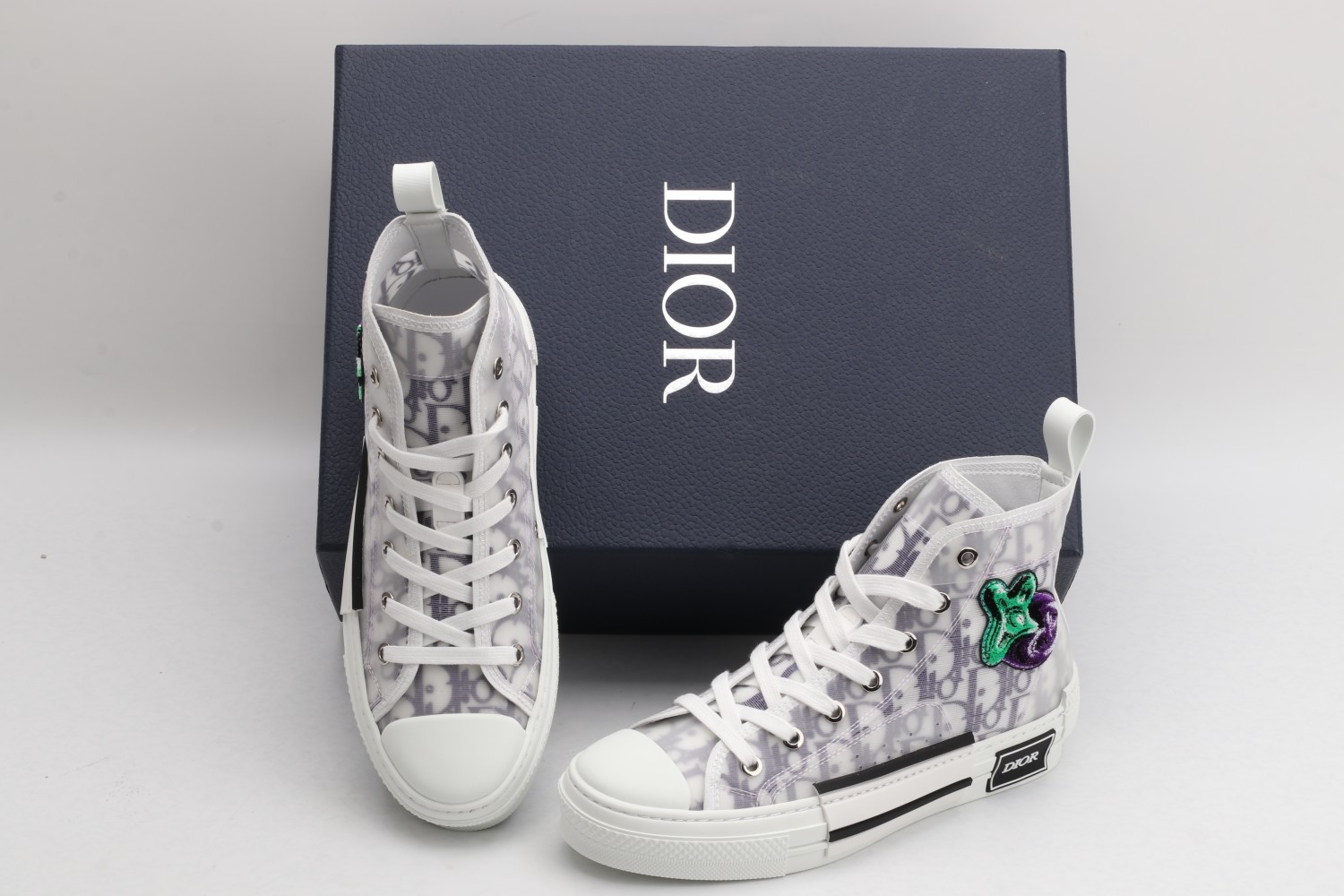 Men Women D*ior Top Sneakers