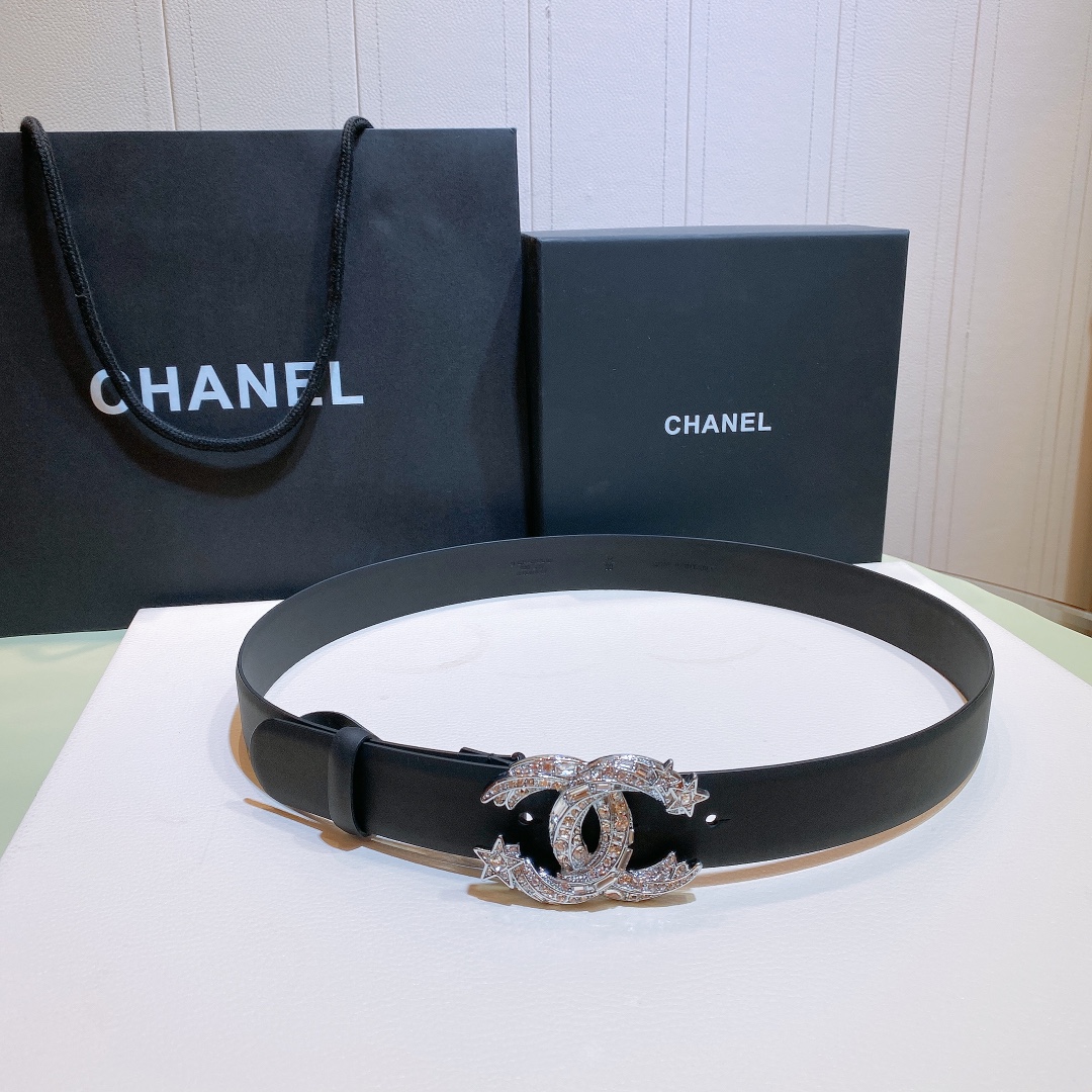 C*hanel Belts Top Quality 30MM