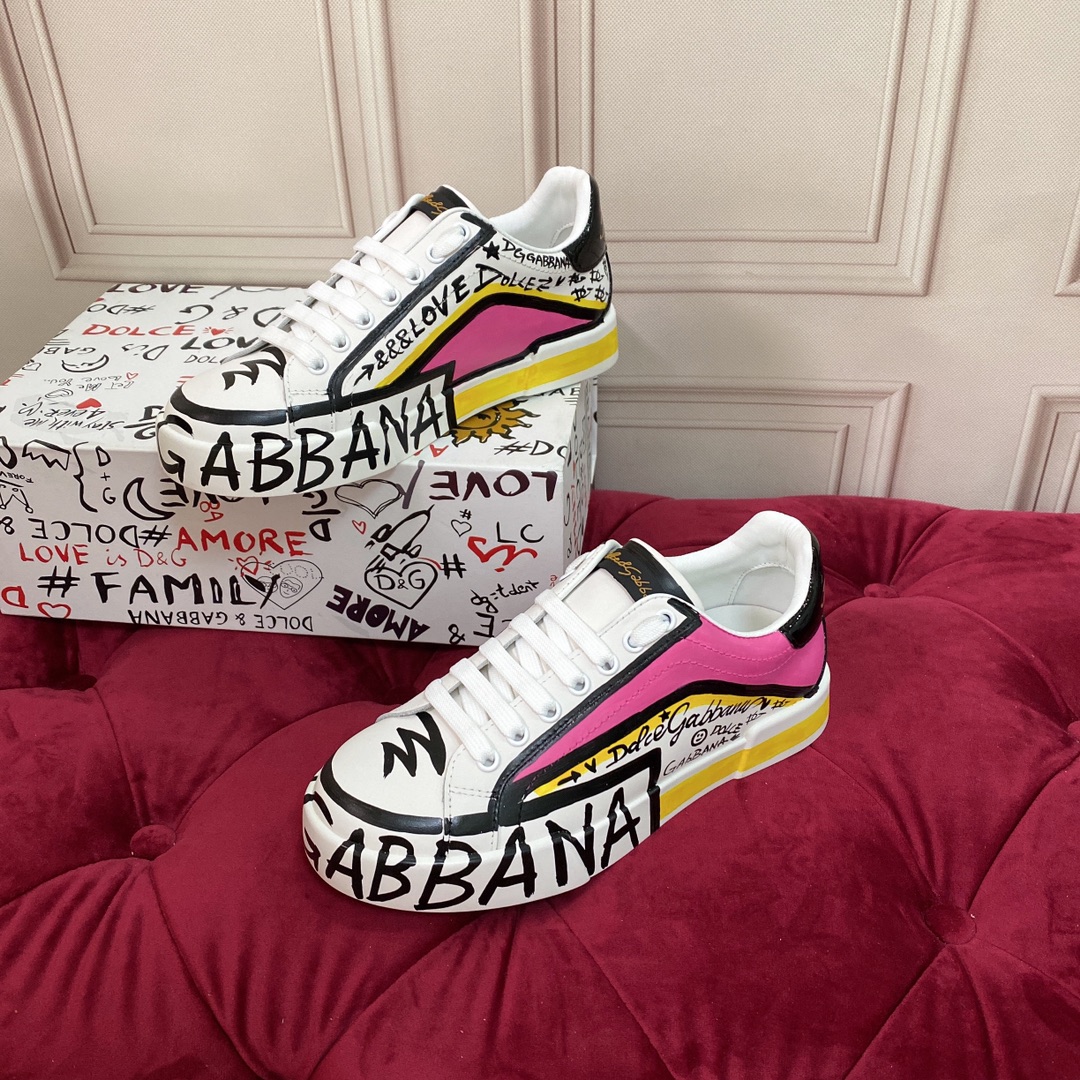 Men Women D*G Top Sneakers