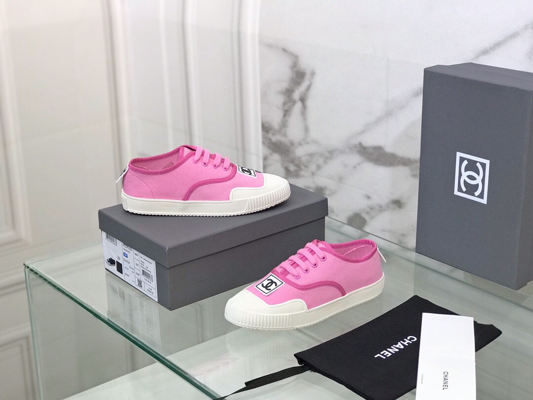 Women C*hanel Top Sneaker