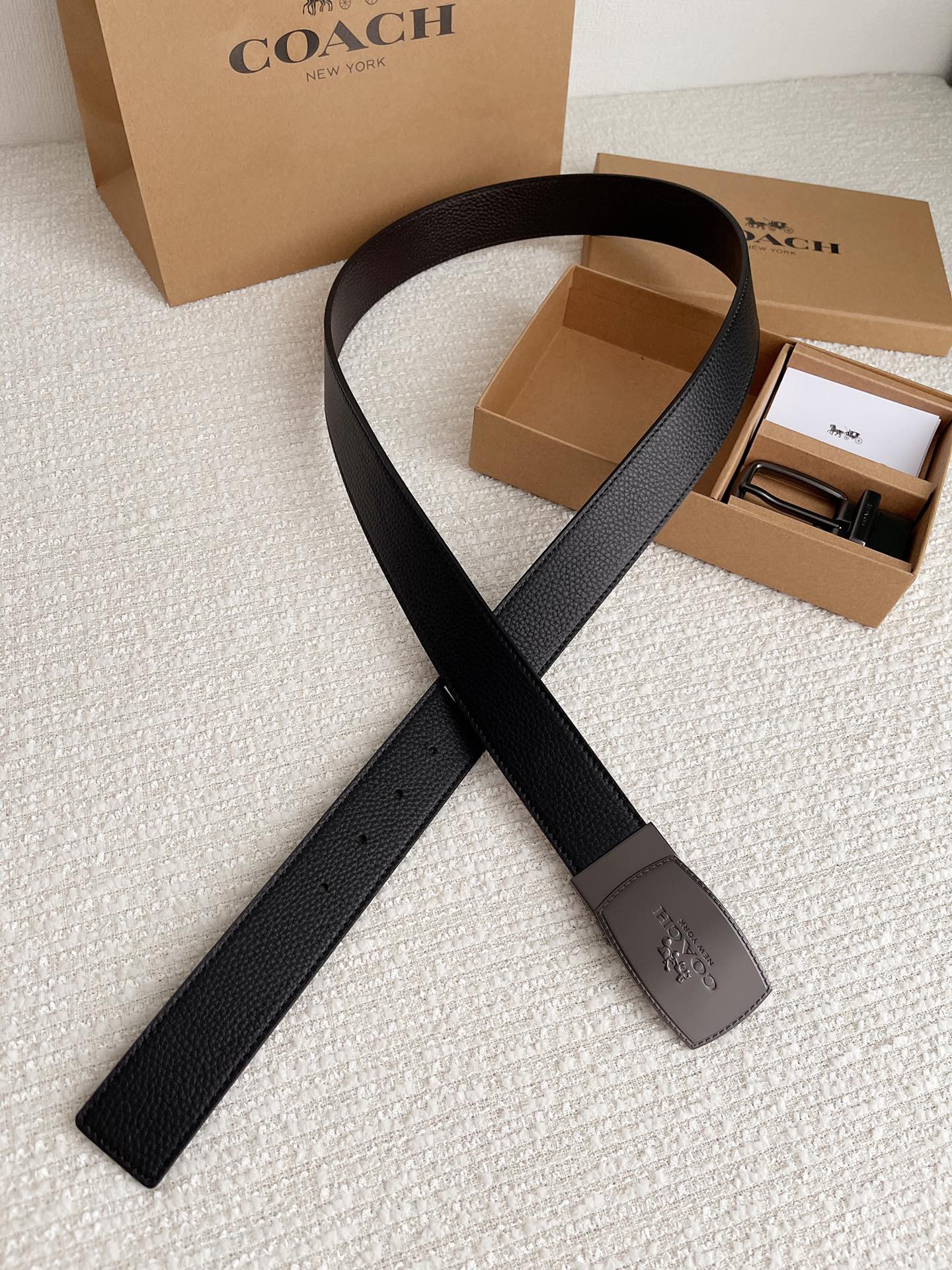 C*oach Belts Top Quality 37MM