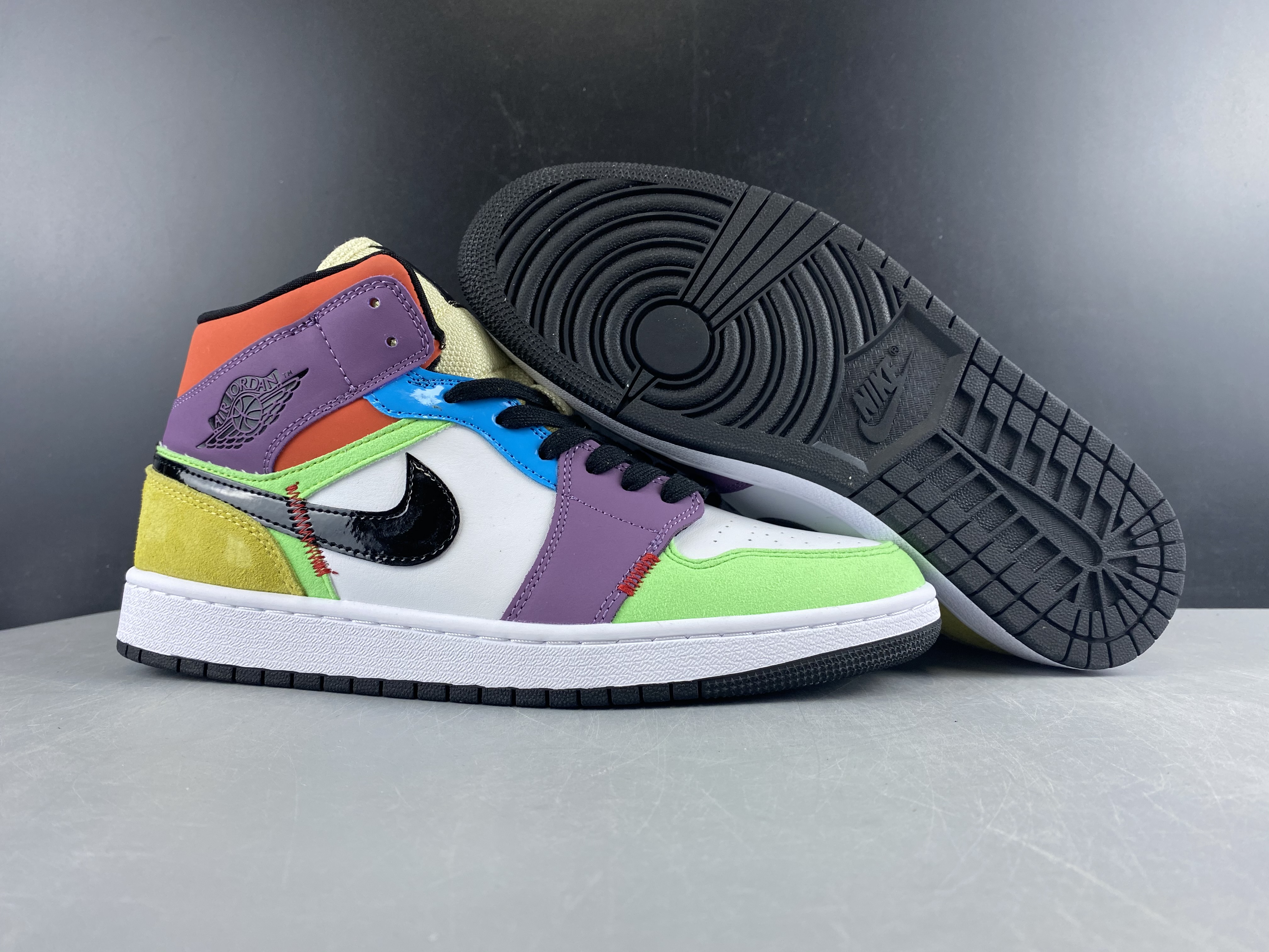 Jordan 1 Mid SE Multi-Color CW1140 100