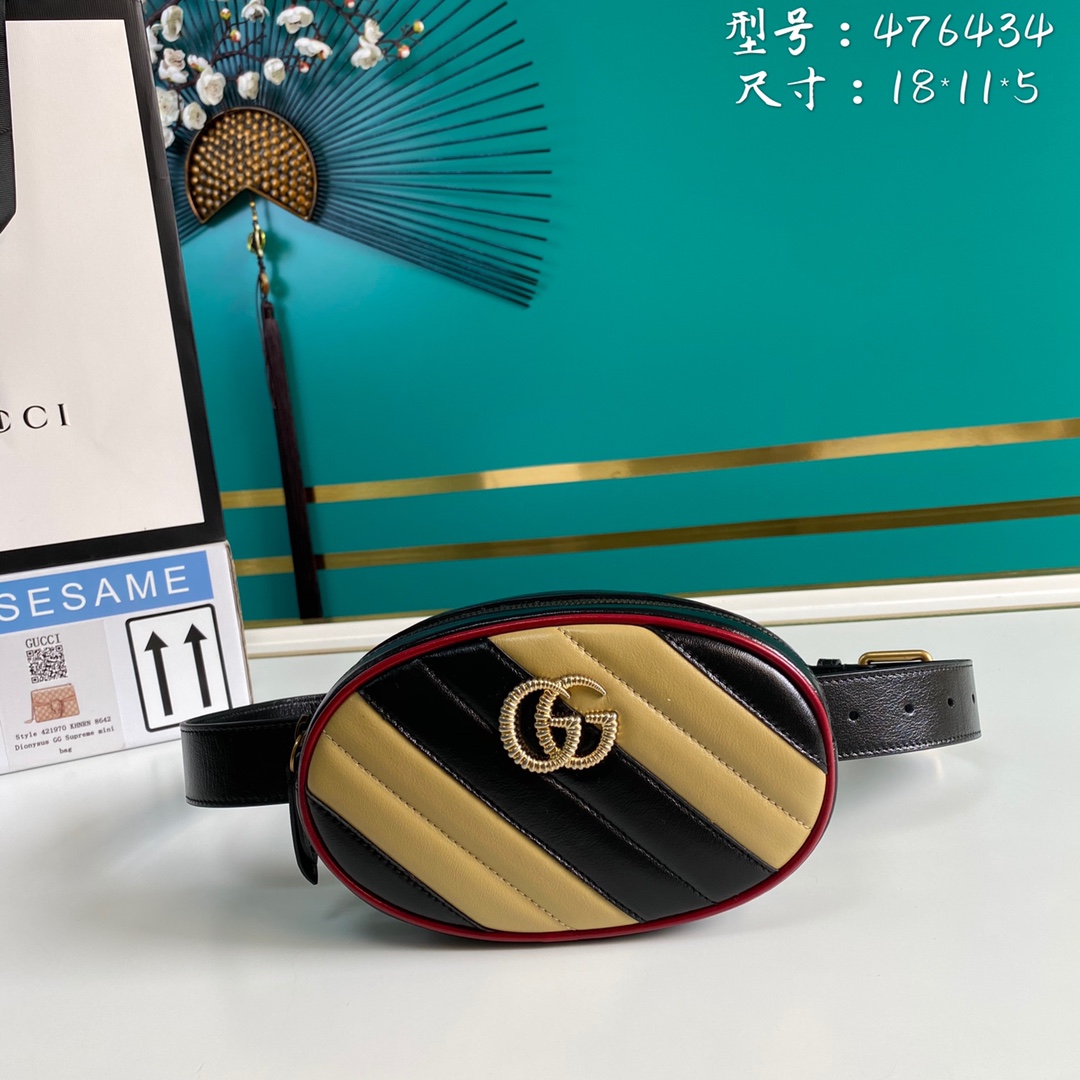 G*ucci Bag Top Quality 18*11*5cm