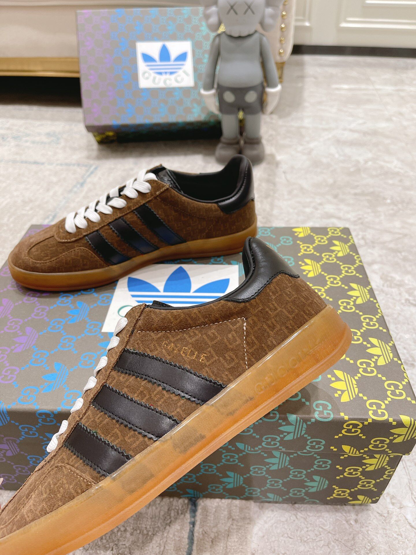 Men G*ucci A*didas Top Sneaker