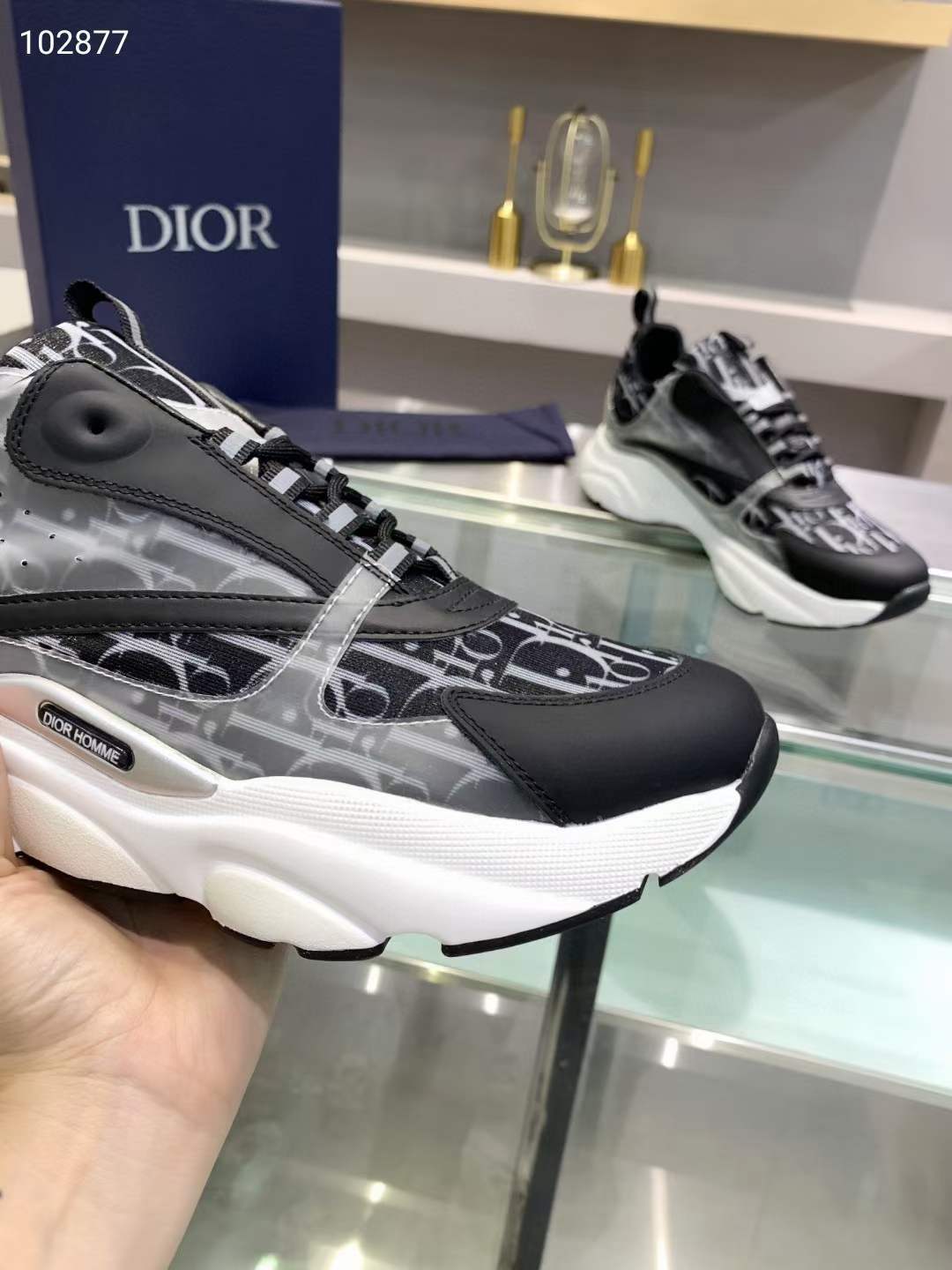 Men Women D*ior Top Sneaker