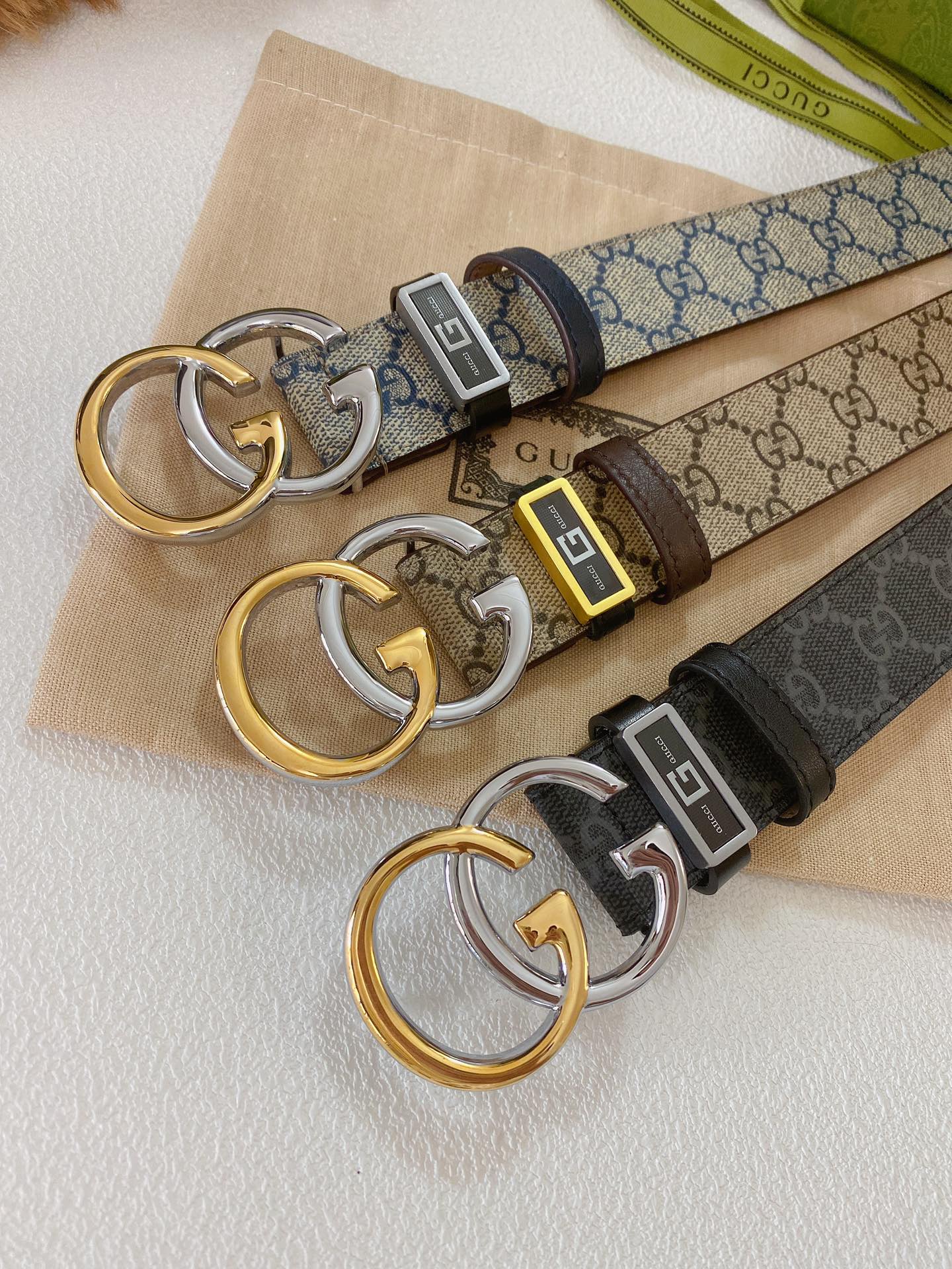 G*ucci Belts Top Version 35MM