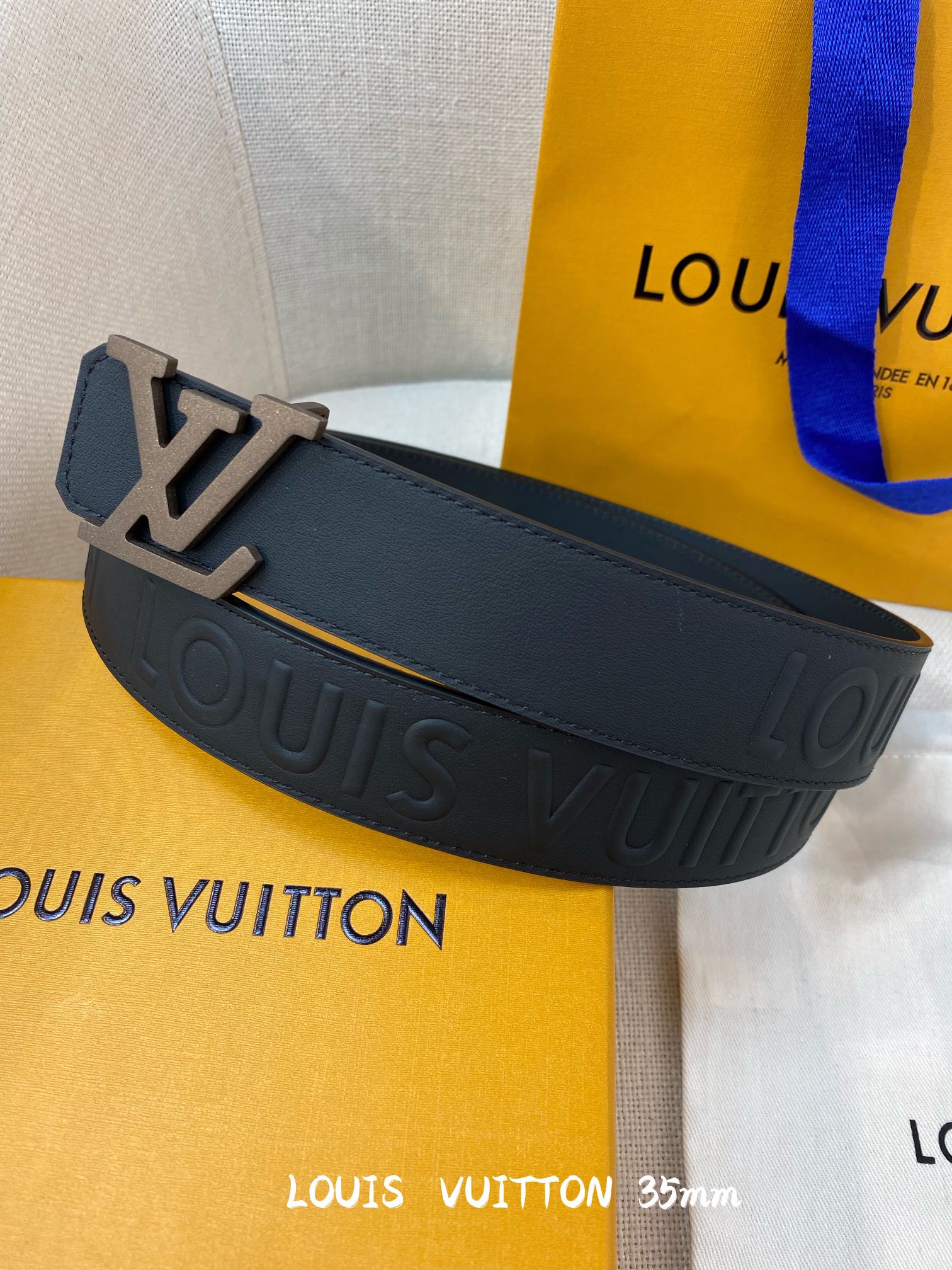 L*ouis V*uitton Belts Top Quality 35MM