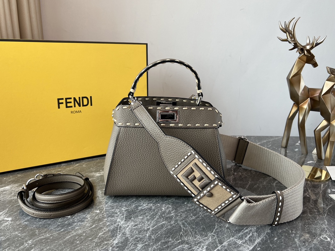 F*endi Bag Top Quality 23*11*18CM