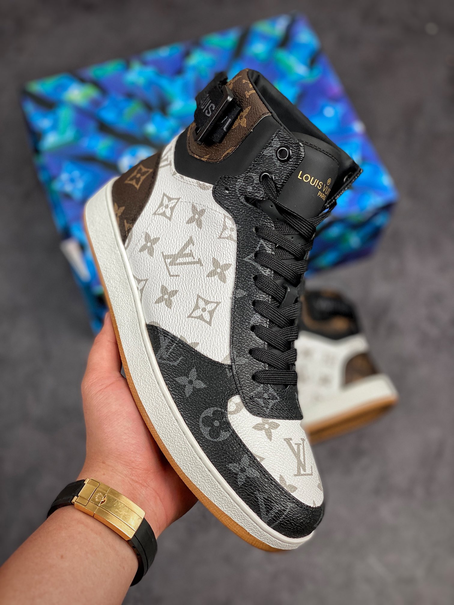 Men L*ouis V*uitton Top Sneaker