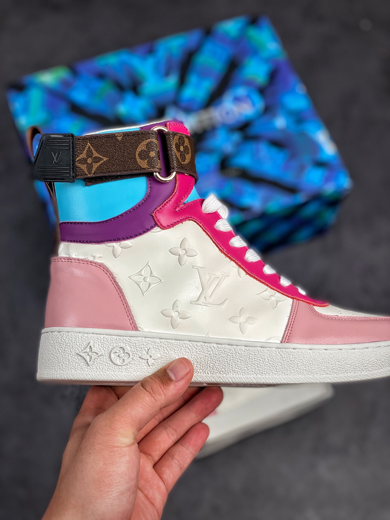 Men L*ouis V*uitton Top Sneaker