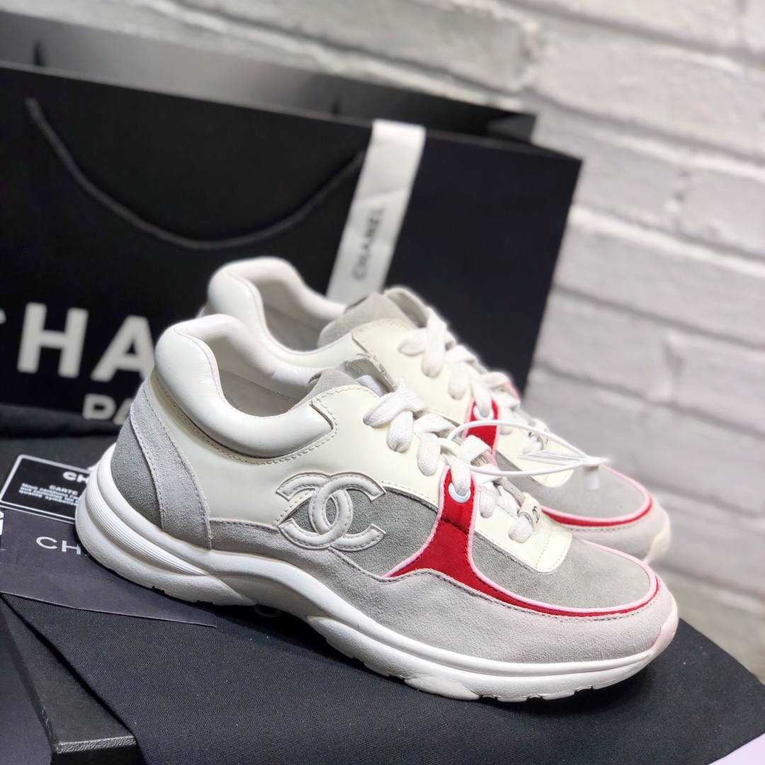 Men Women C*hanel Top Sneaker