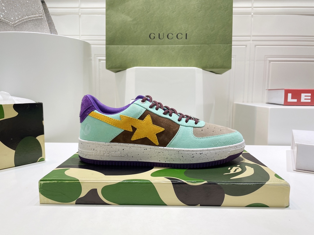 Men Women B*ape Top Sneaker