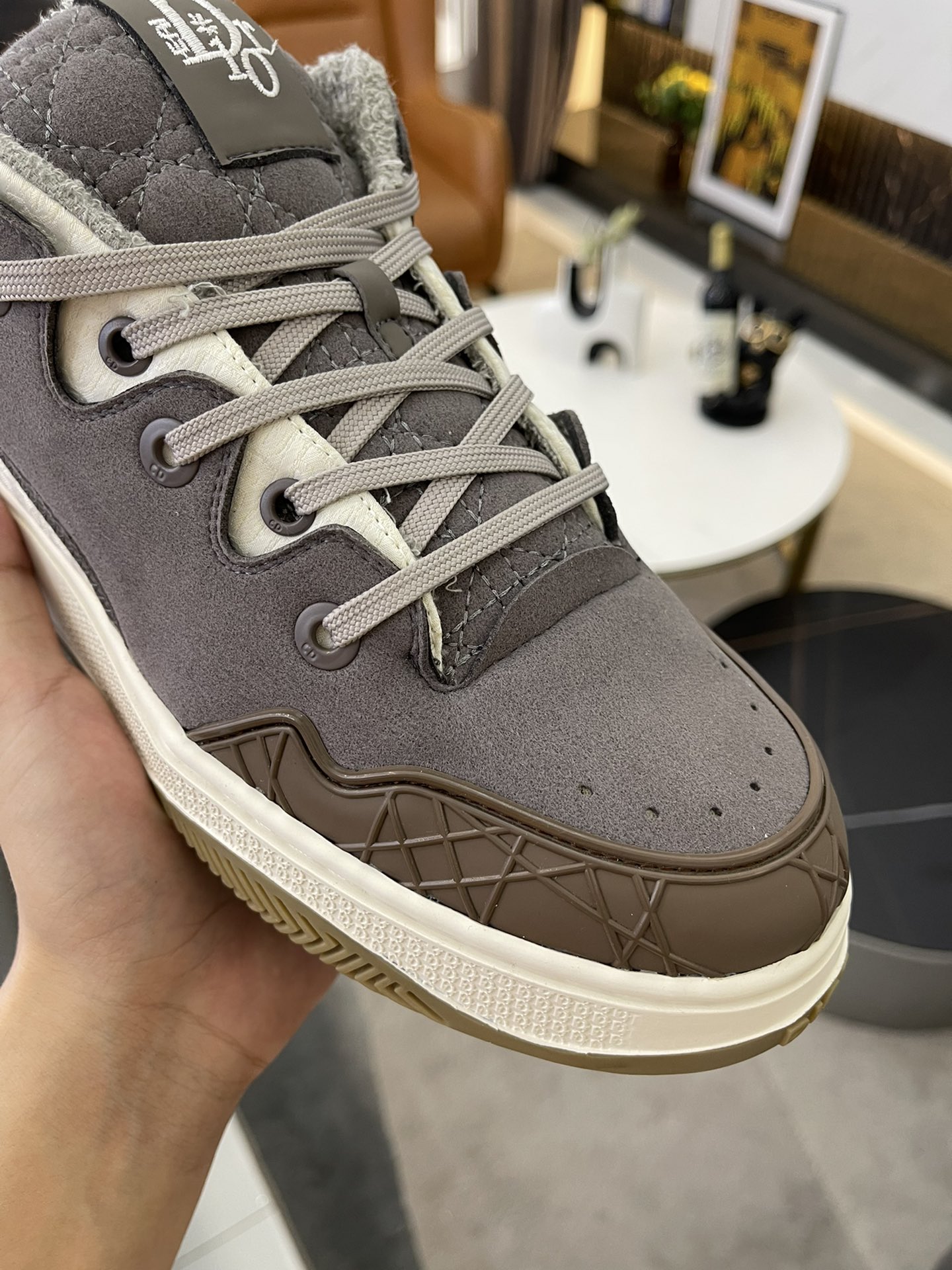 Men Women D*ior Top Sneakers