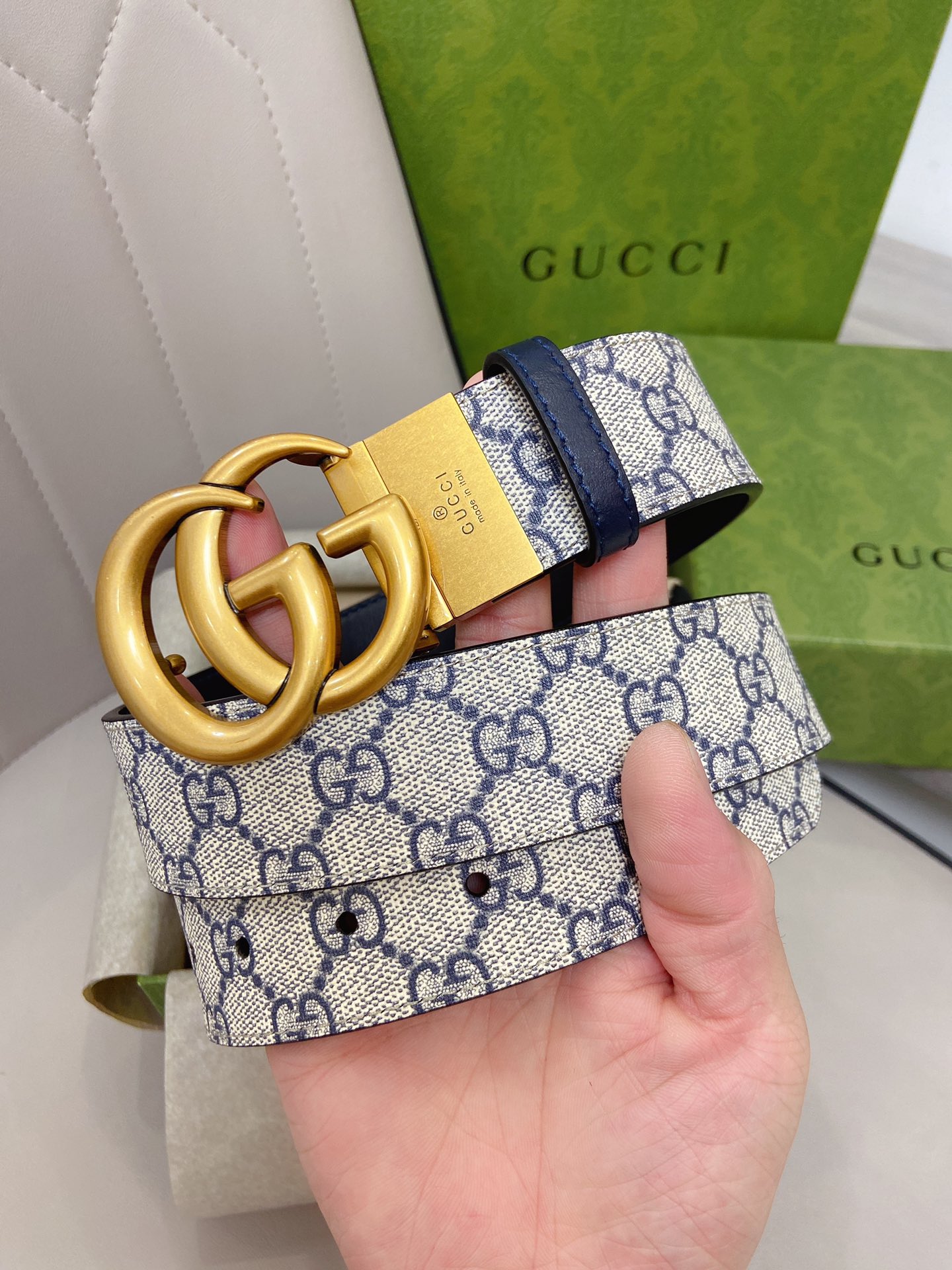 G*ucci Belts Top Quality 37MM