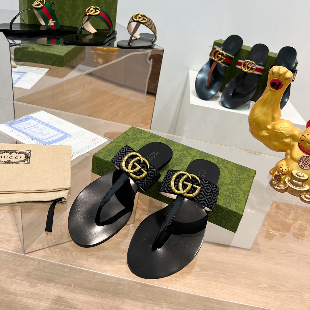 Men Women G*ucci Top Sandals