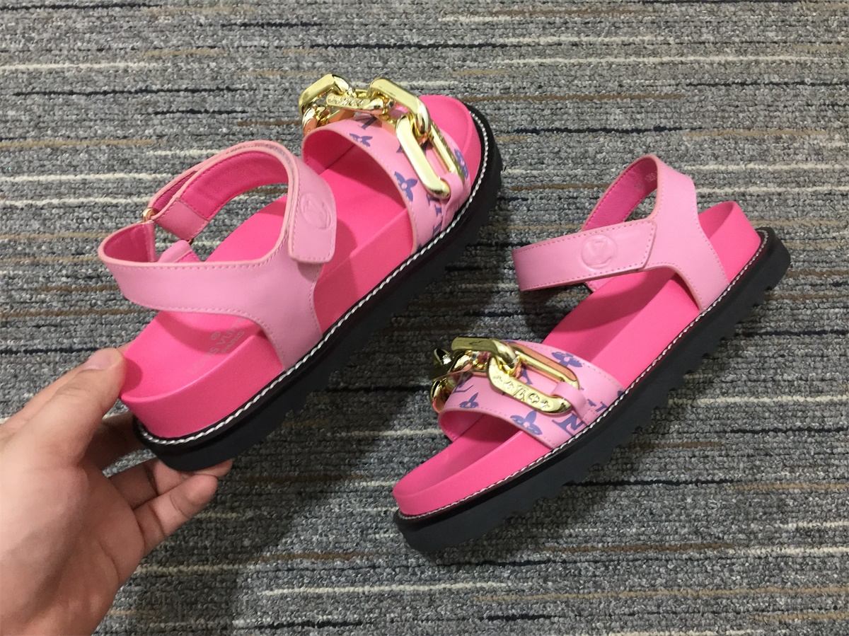 Women L*ouis V*uitton Top Sandals