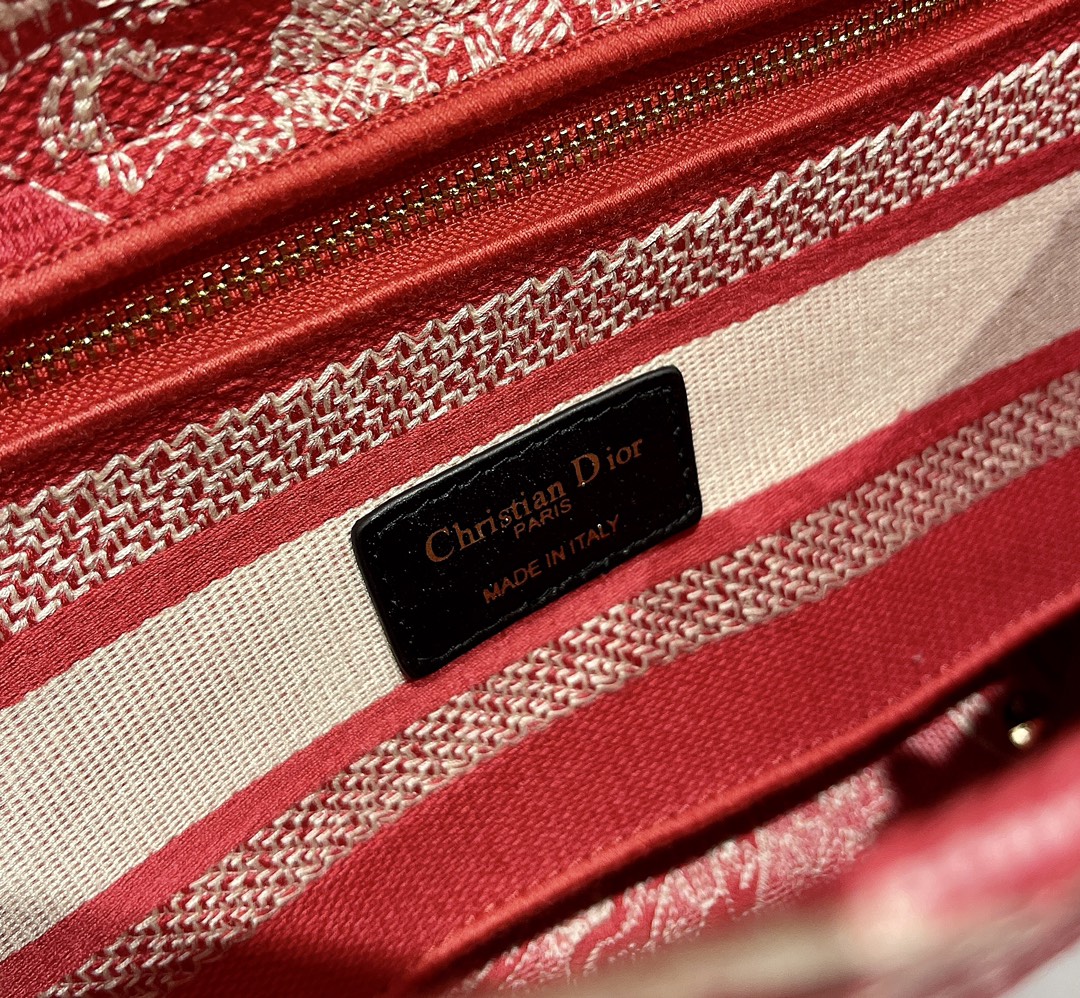 D*ior Top Bag 24*20*11cm