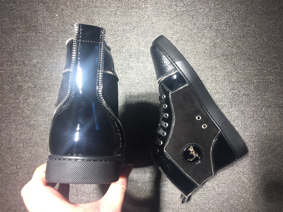 C*ristian L*uboutin Suede Leather Sneaker