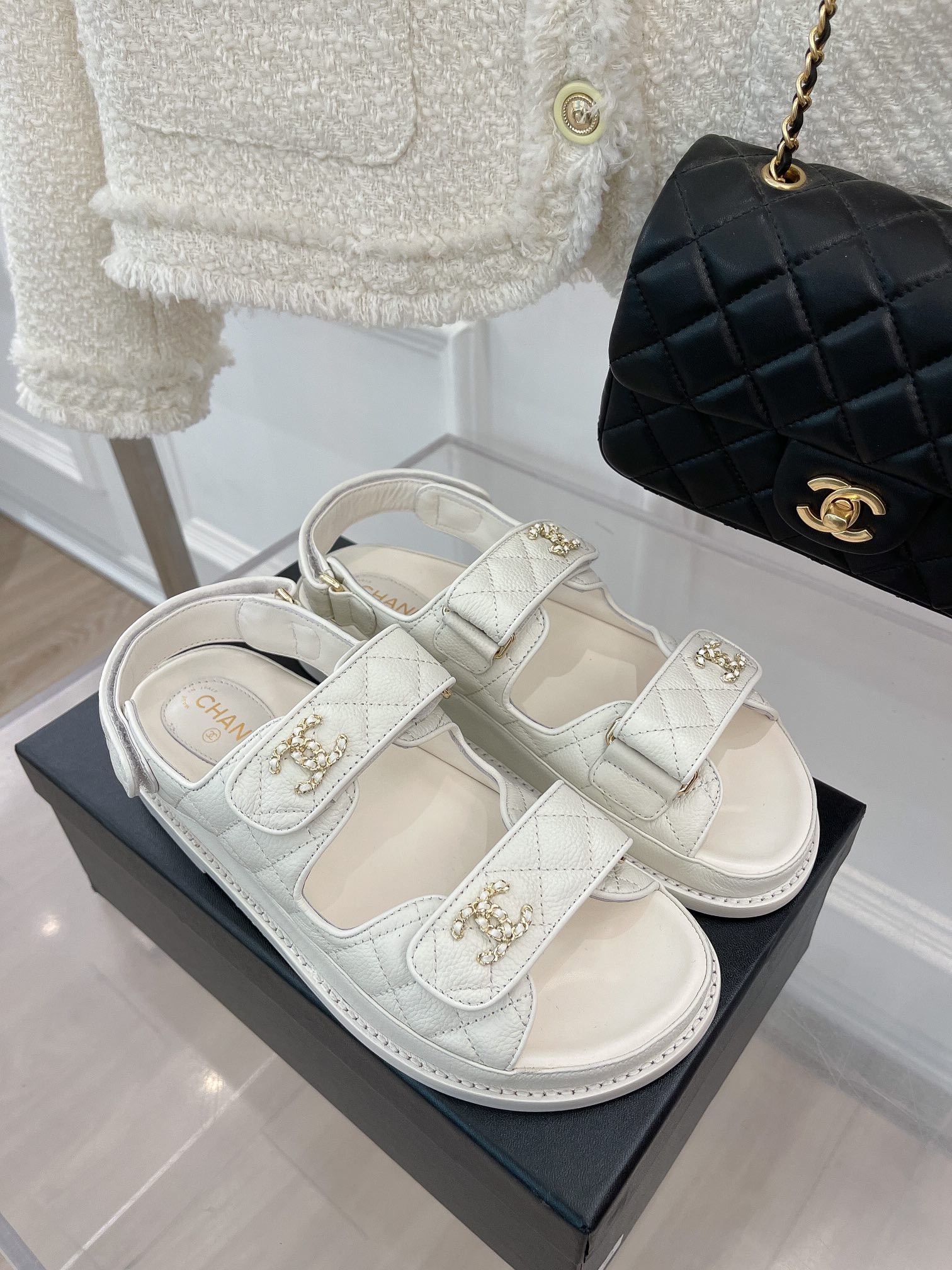 Women C*hanel Top Sandals