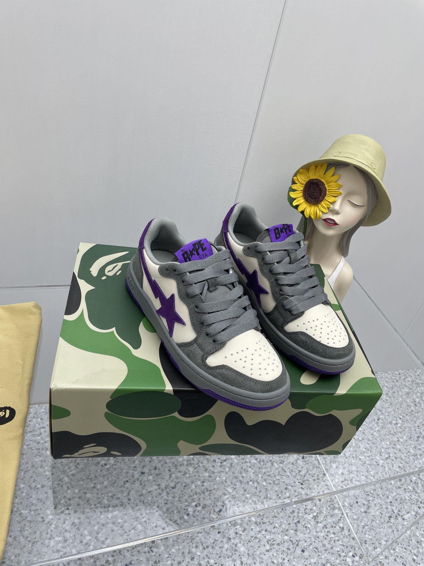 Men Women B*ape Top Sneaker