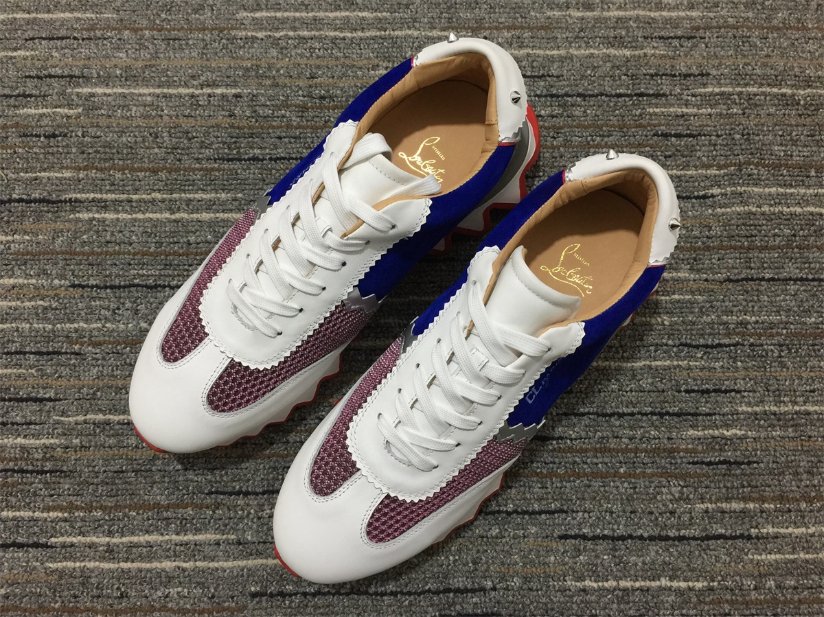 Men C*hristian L*ouboutin Aurelien Flat Top Sneakers