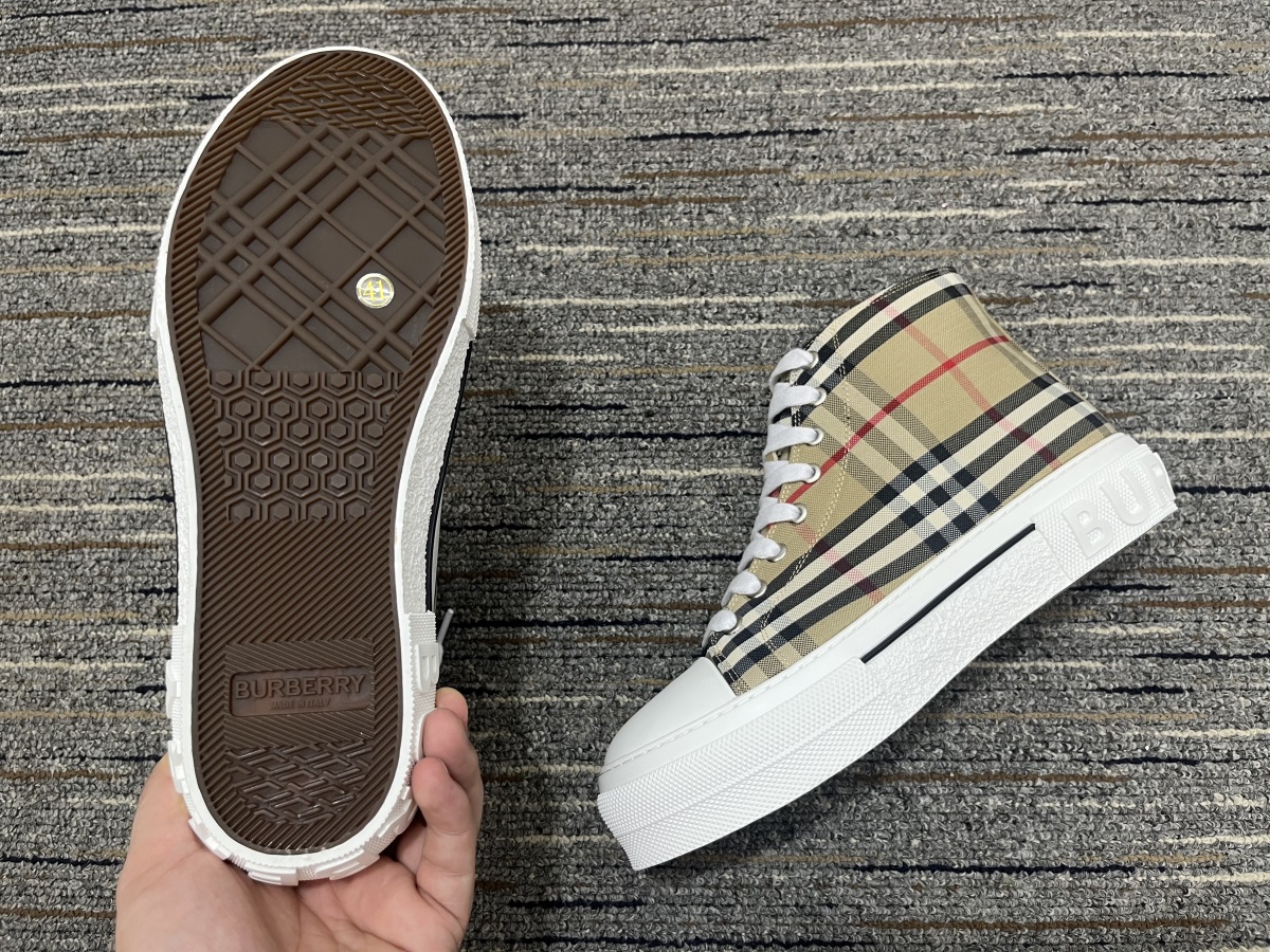 Men Women B*urberry Top Sneaker