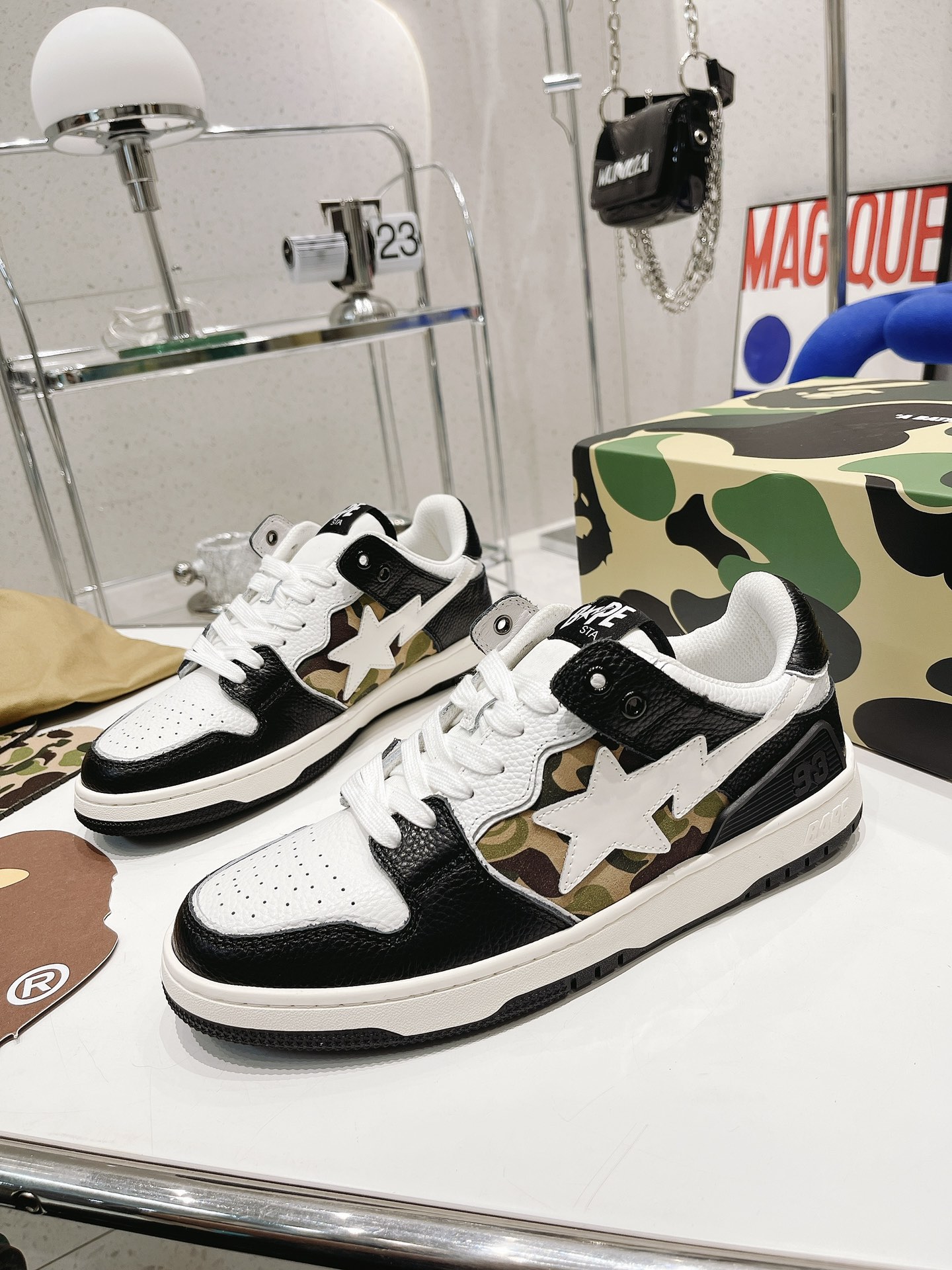 Men Women B*ape Top Sneaker