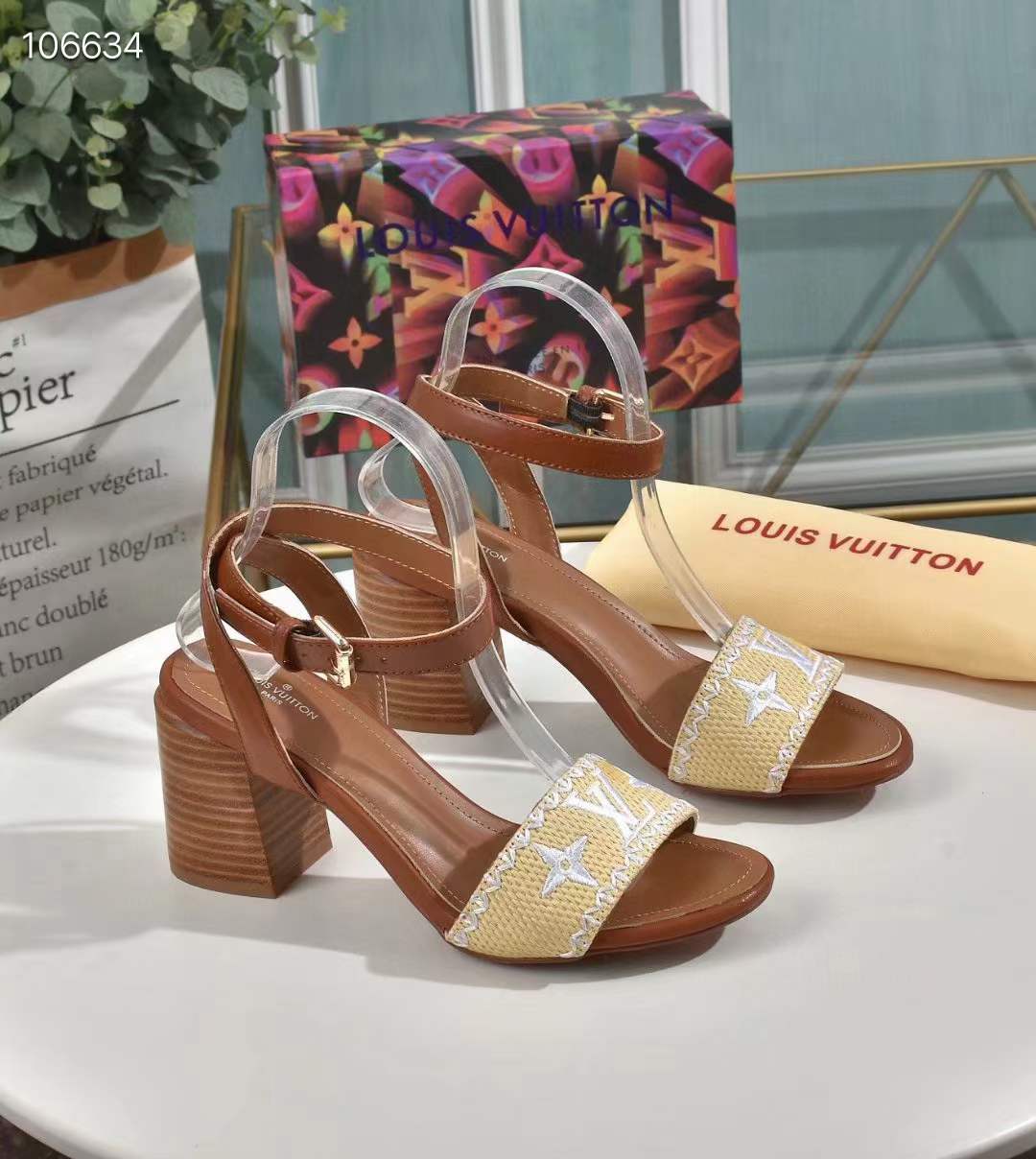 Women L*ouis V*uitton Top Slippers