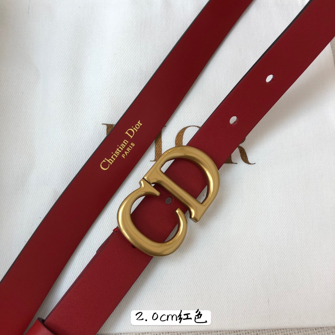 D*ior Belts Top Quality 20mm