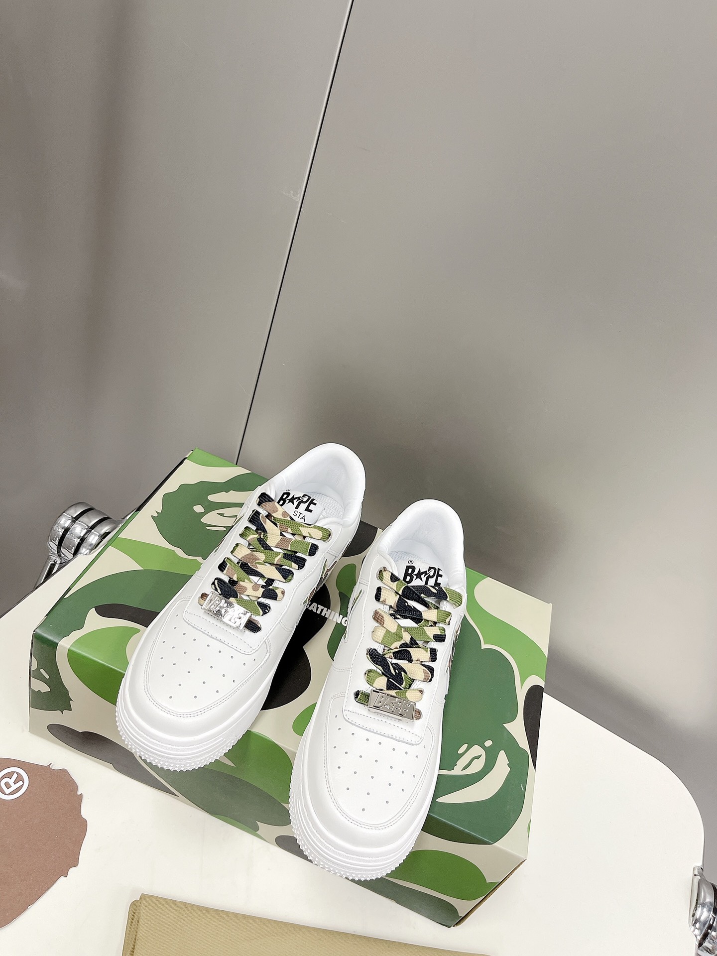 Men Women B*ape Top Sneaker