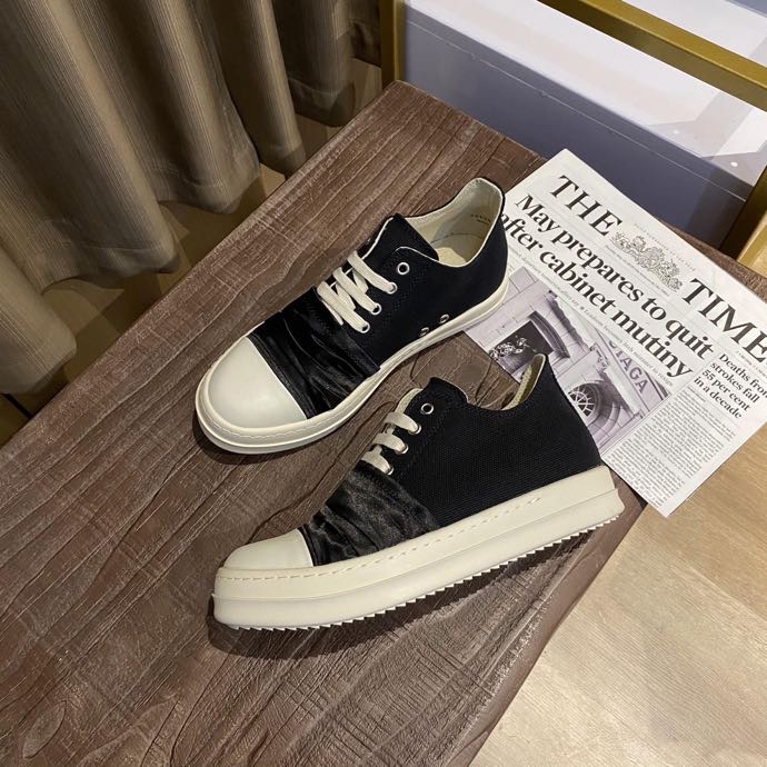 Men Women R*ick O*wens Top Sneaker