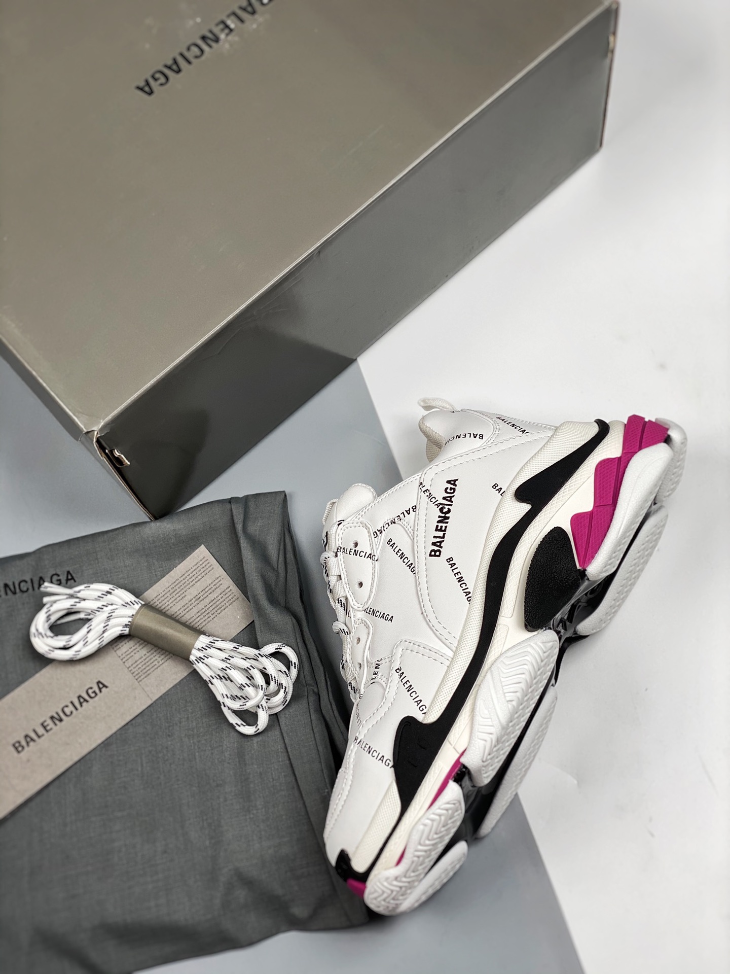 Men Women B*alenciaga Top Sneakers