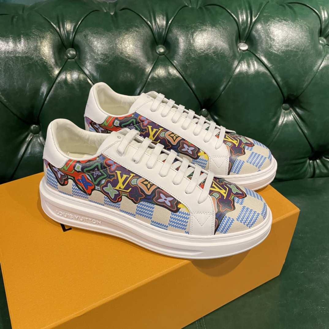 Men L*ouis V*uitton Top Sneaker