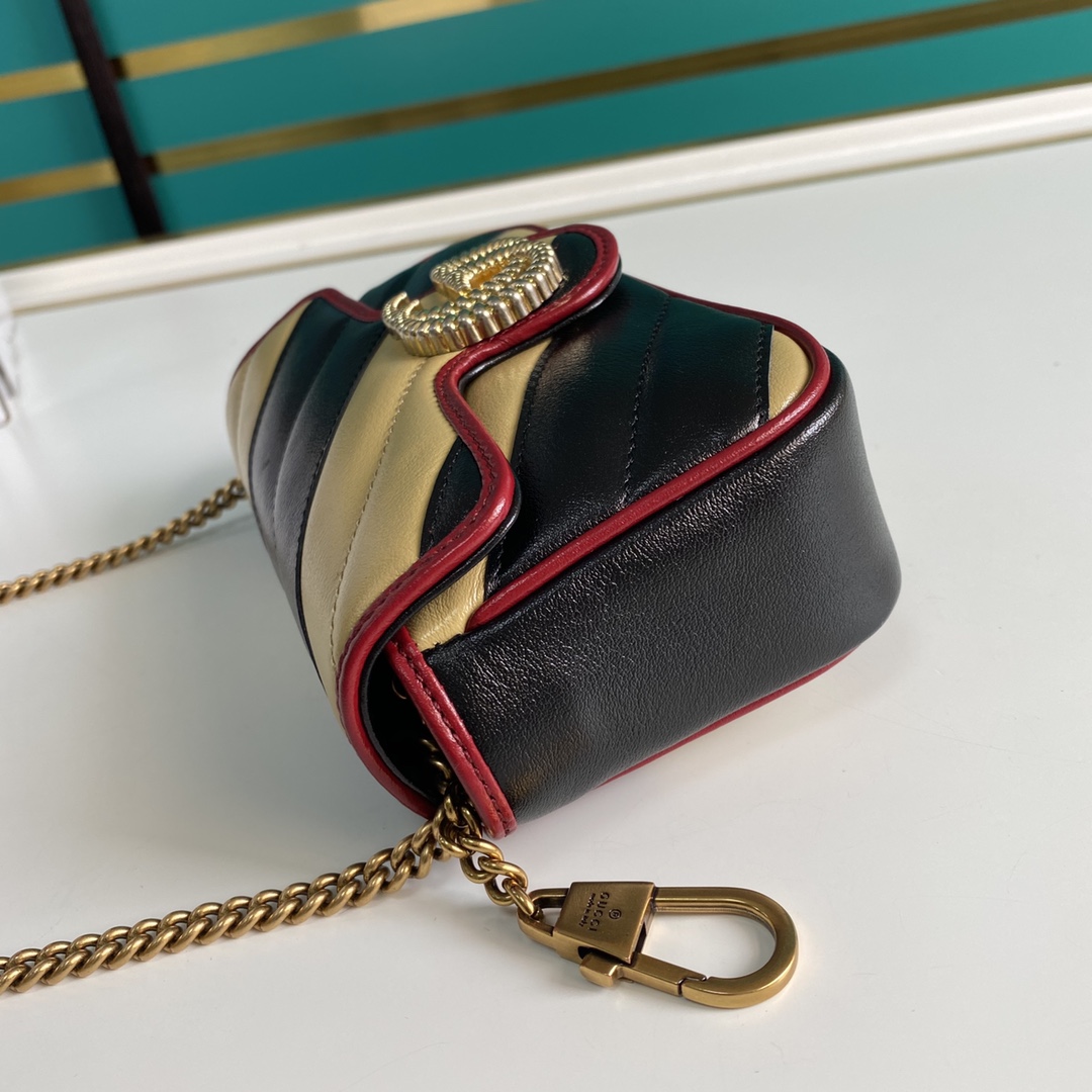 G*ucci Bag Top Quality 16.5*10.2*5.1cm