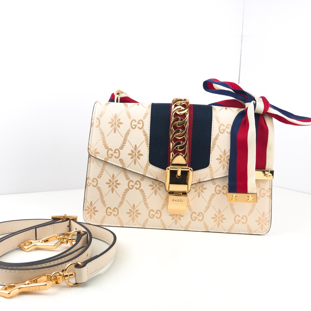 G*ucci Bag Top Quality 25.5*17*8CM