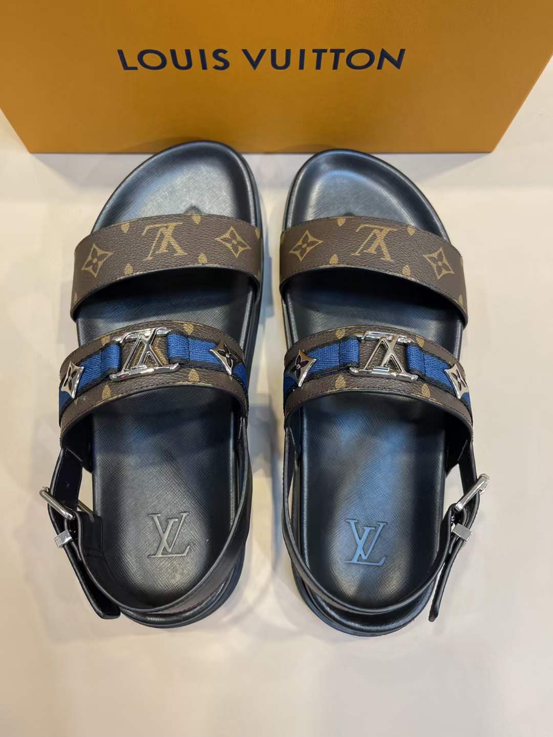 Men L*ouis V*uitton Top Sandals