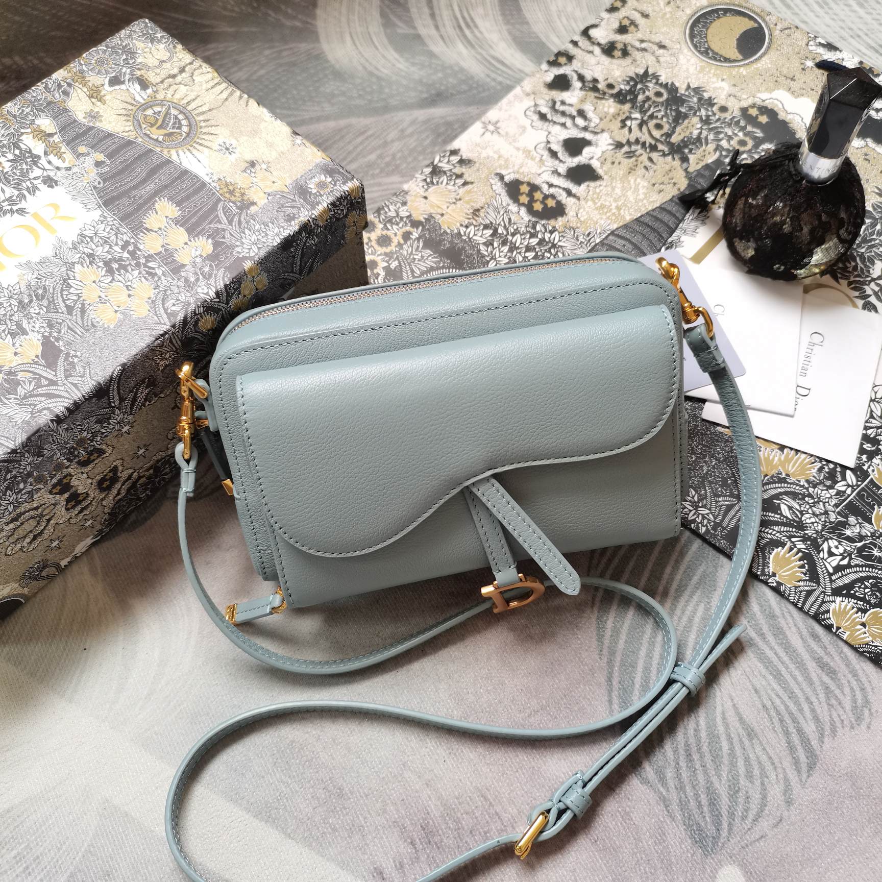 D*ior Bag Top Quality 19*10.5*5CM