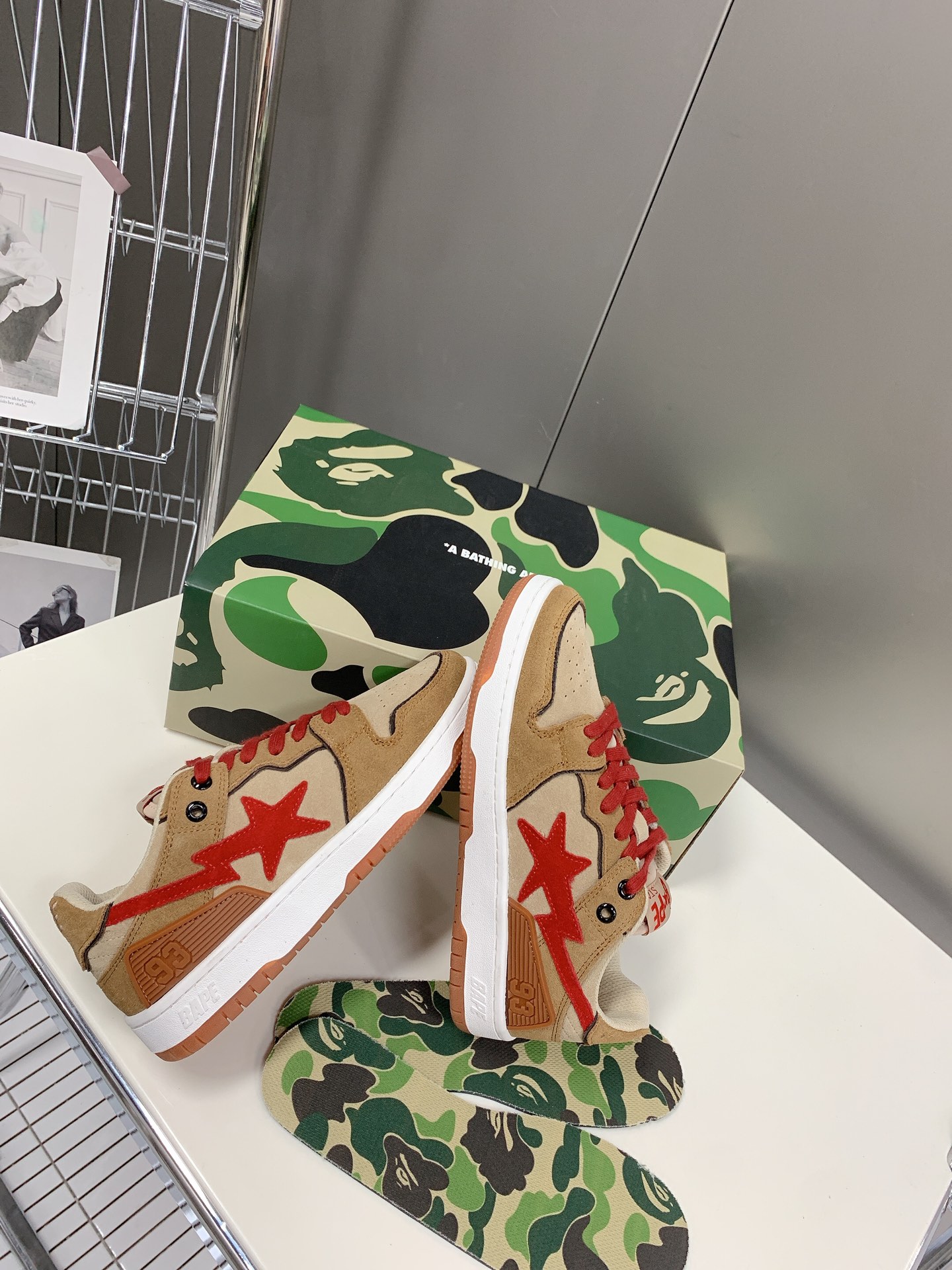 Men Women B*ape Top Sneaker