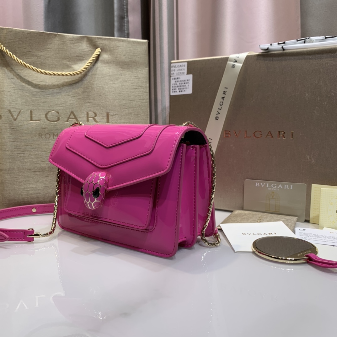 B*vlgari Top Bag 19*13*7cm