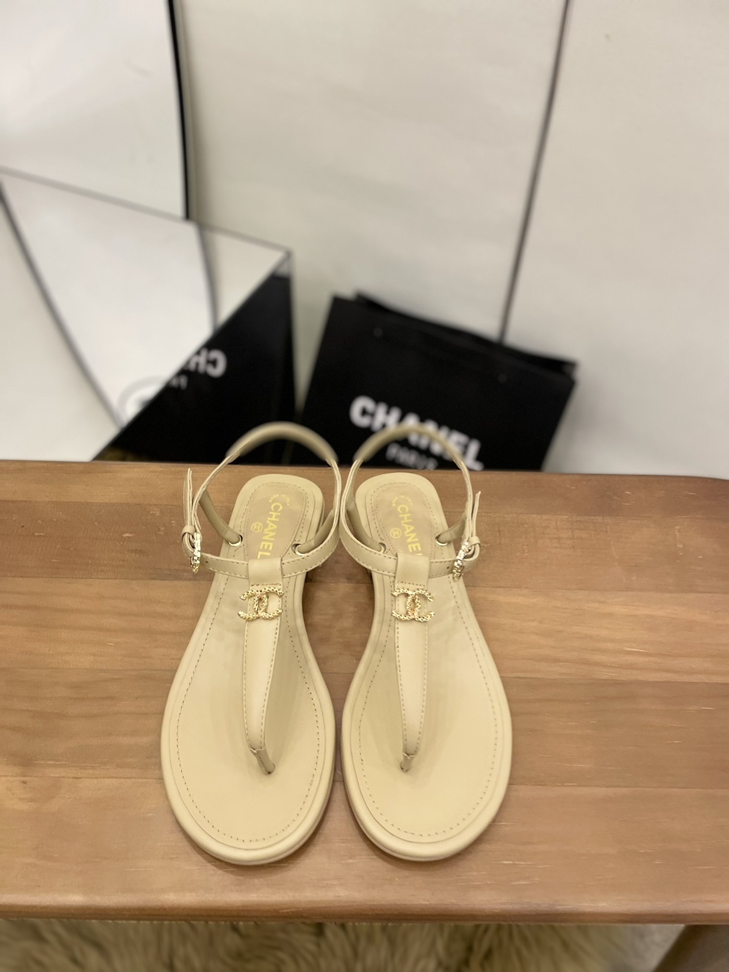 Women C*hanel Top Sandals