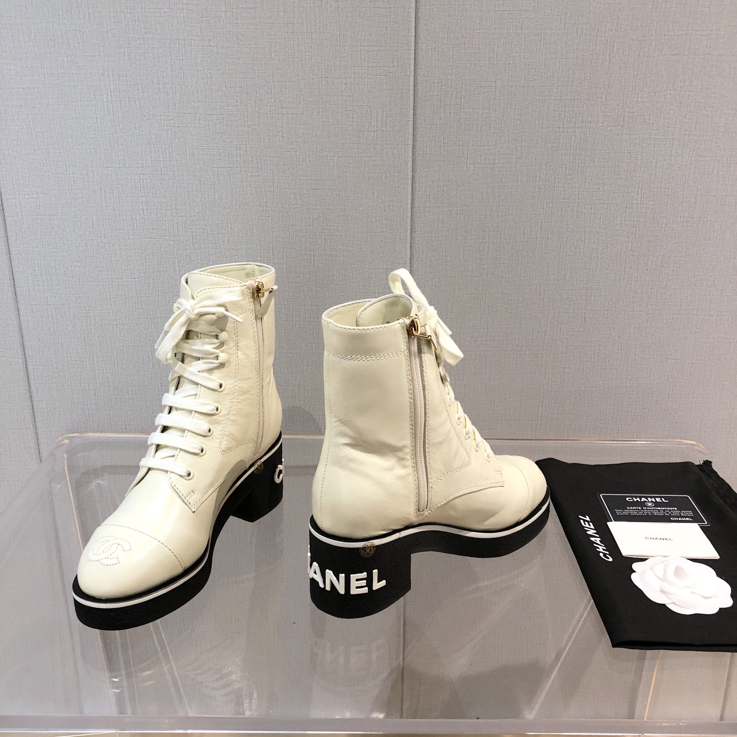 Women C*hanel Top Sneaker