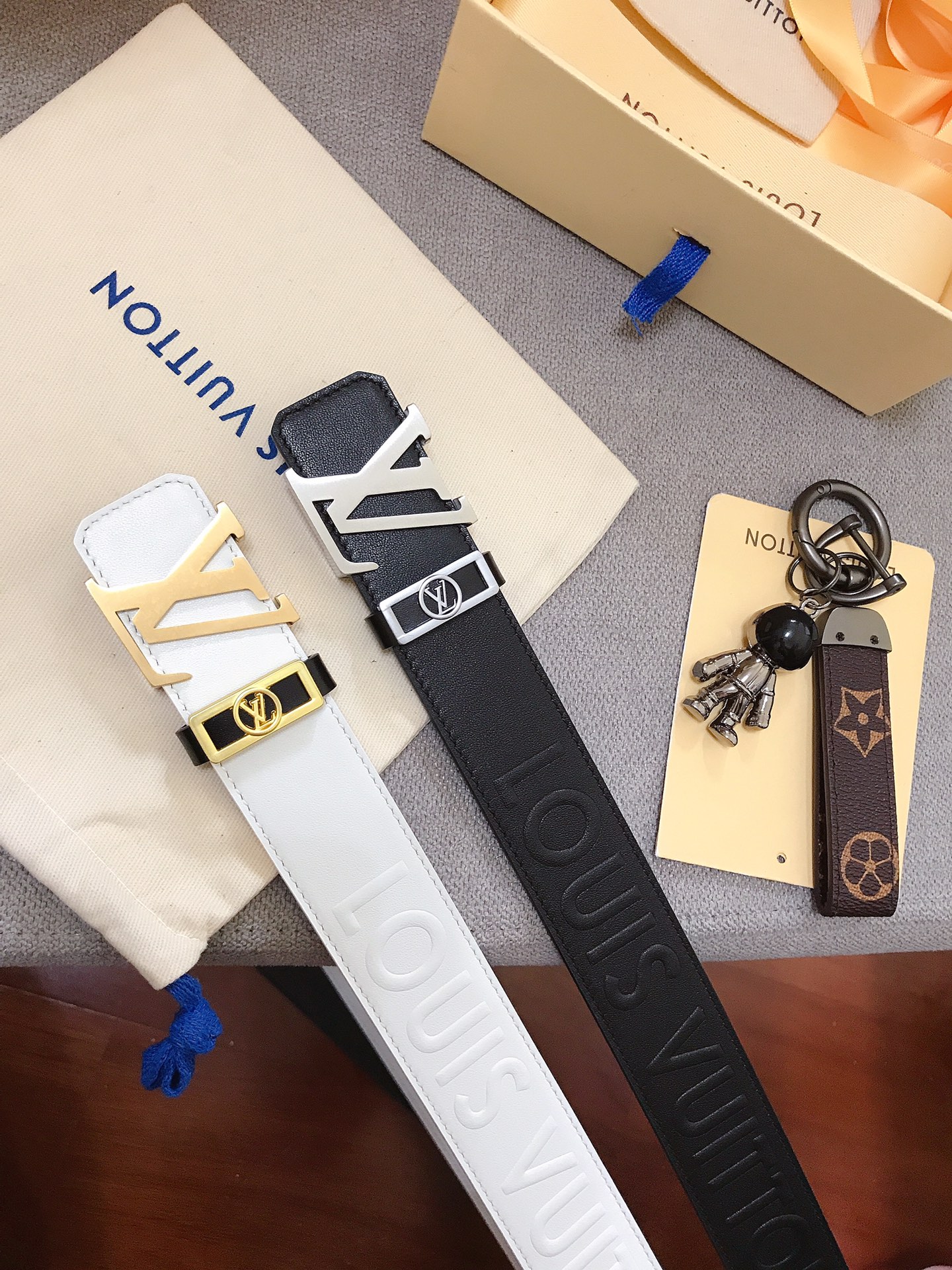 L*ouis V*uitton Belts Top Quality 34MM