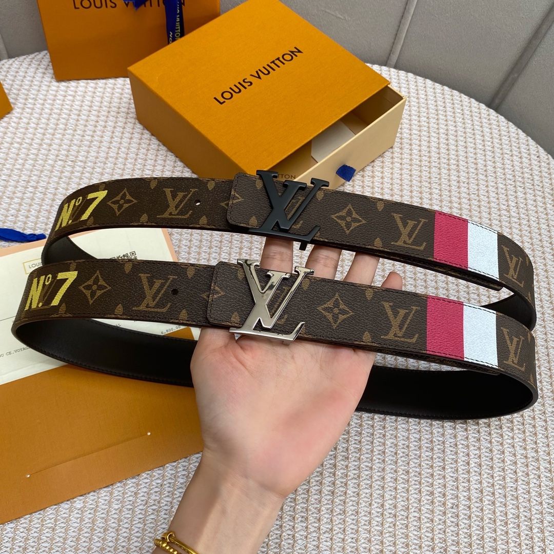 L*ouis V*uitton Belts Top Quality 40MM
