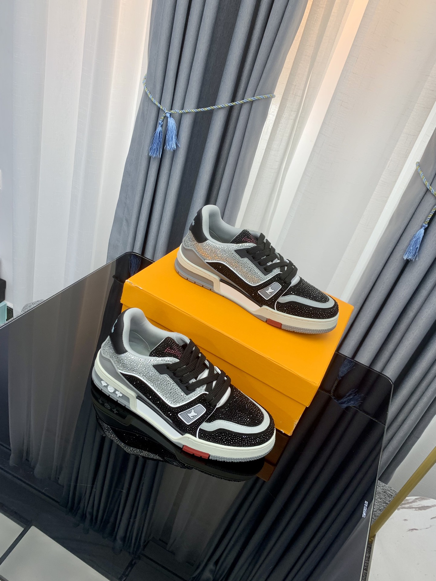 Men Women L*ouis V*uitton Top Sneakers