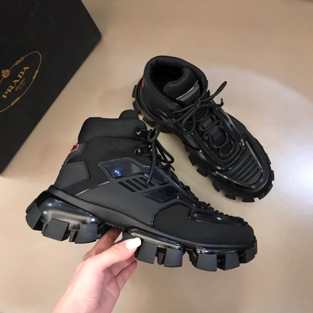 Men Women P*rada Top Sneaker