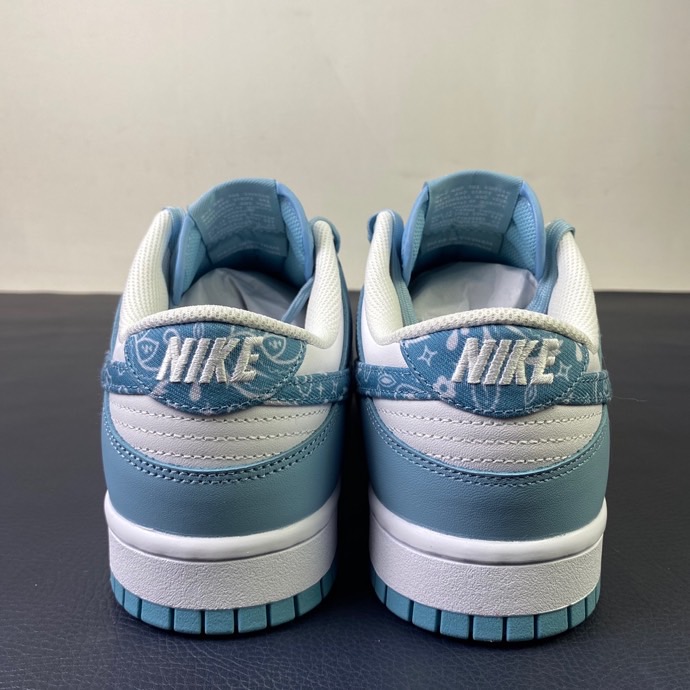 from Nike Dunk Low “Blue Paisley” DH4401-101